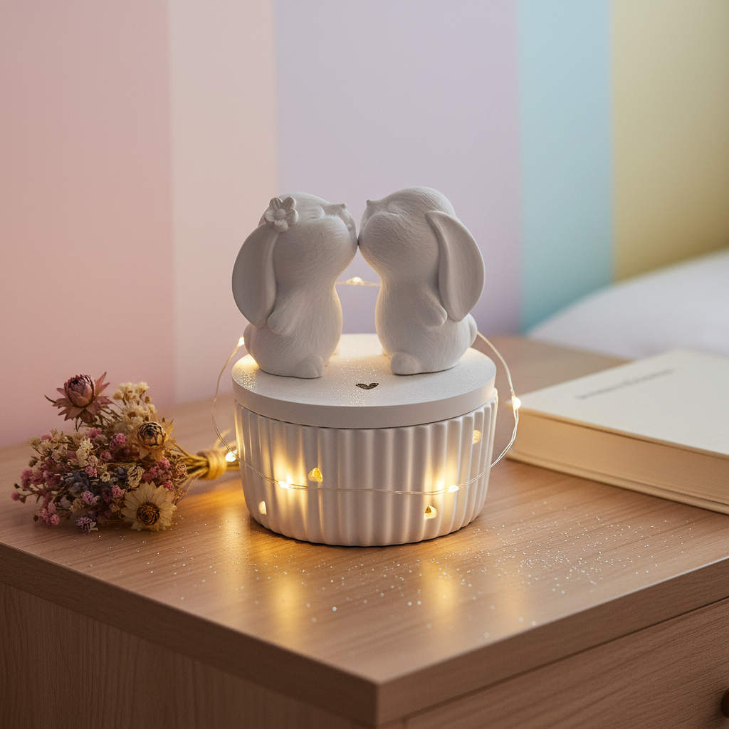 LED Hasen-Lampe - Dose zum Befüllen